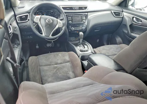 2015 Nissan Rogue S из США, поврежденный, VIN KNMAT2MV5FP580553